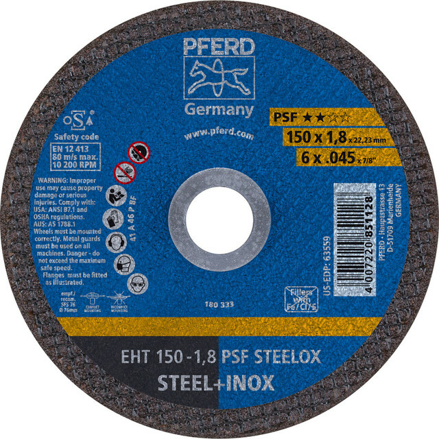 PSF STEELOX Cut-Off Wheels